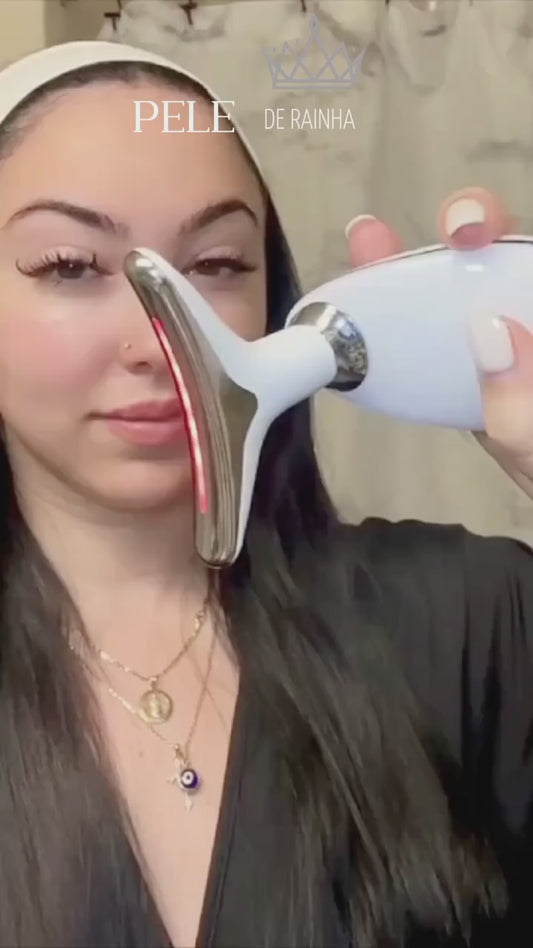 Masajeador facial y de cuello